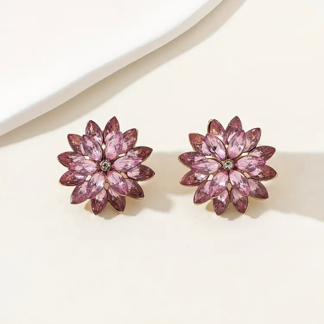 Blush Bloom Studs