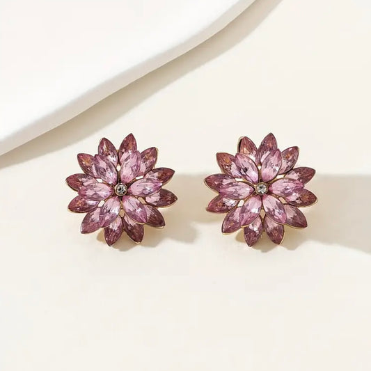 Blush Bloom Studs