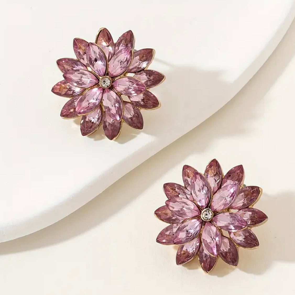 Blush Bloom Studs