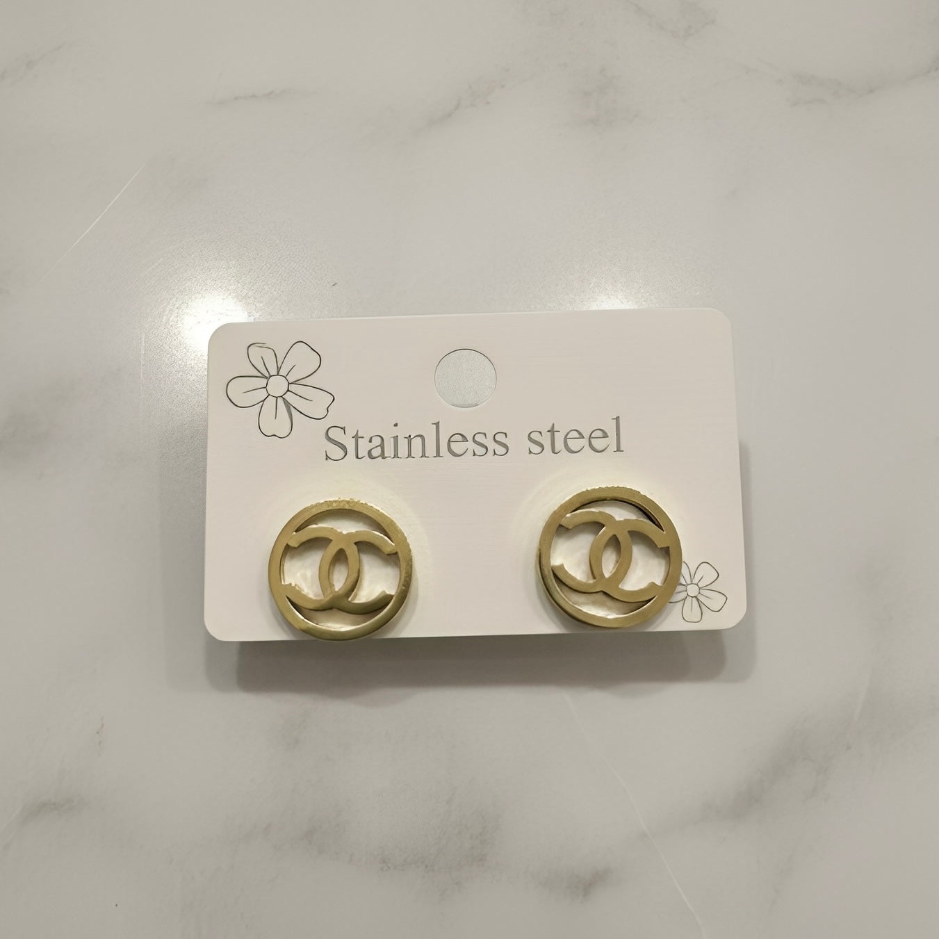 Golden Grace Studs