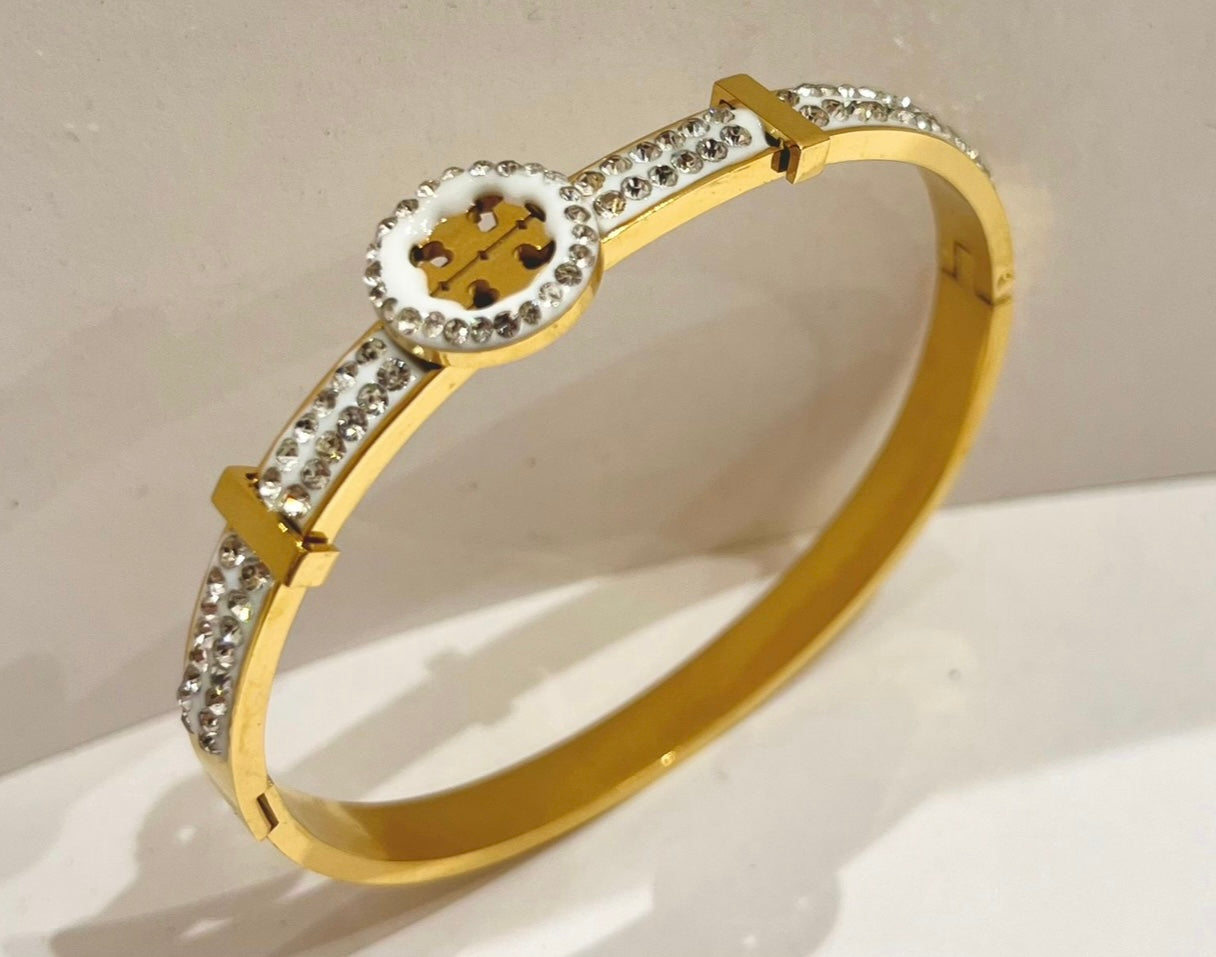 Signature Emblem Bangle