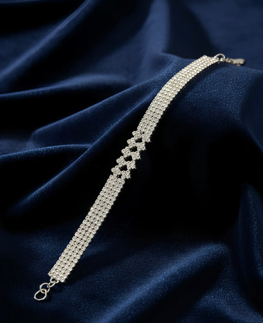 Crystal Cascade Bracelet